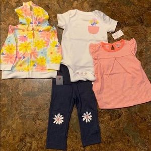 4 piece Complete Outfit